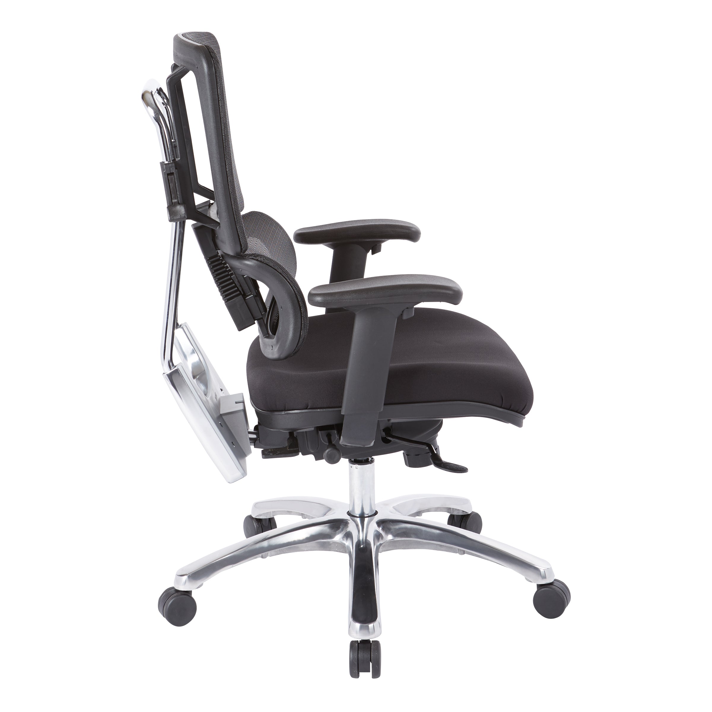 Vertical Black Mesh Back Chair